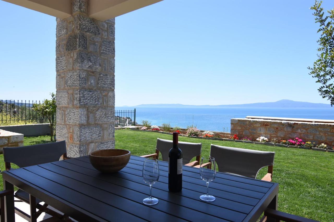 Villa Dafni - Infinite Sea Vistas With Private Pool Kalamata Exterior foto